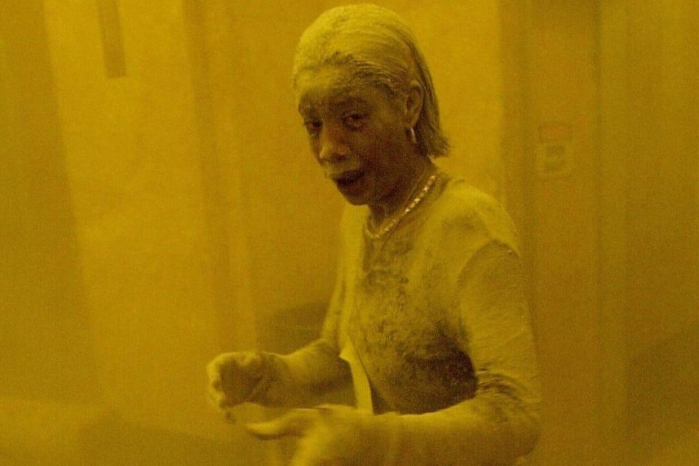 Marcy Borders on September 11, 2001. Photo: AFP