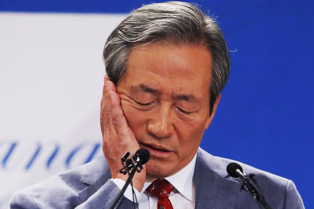 Chung Mong-joon has rejected allegations he tried to unfairly influence a Fifa vote. Photo: EPA