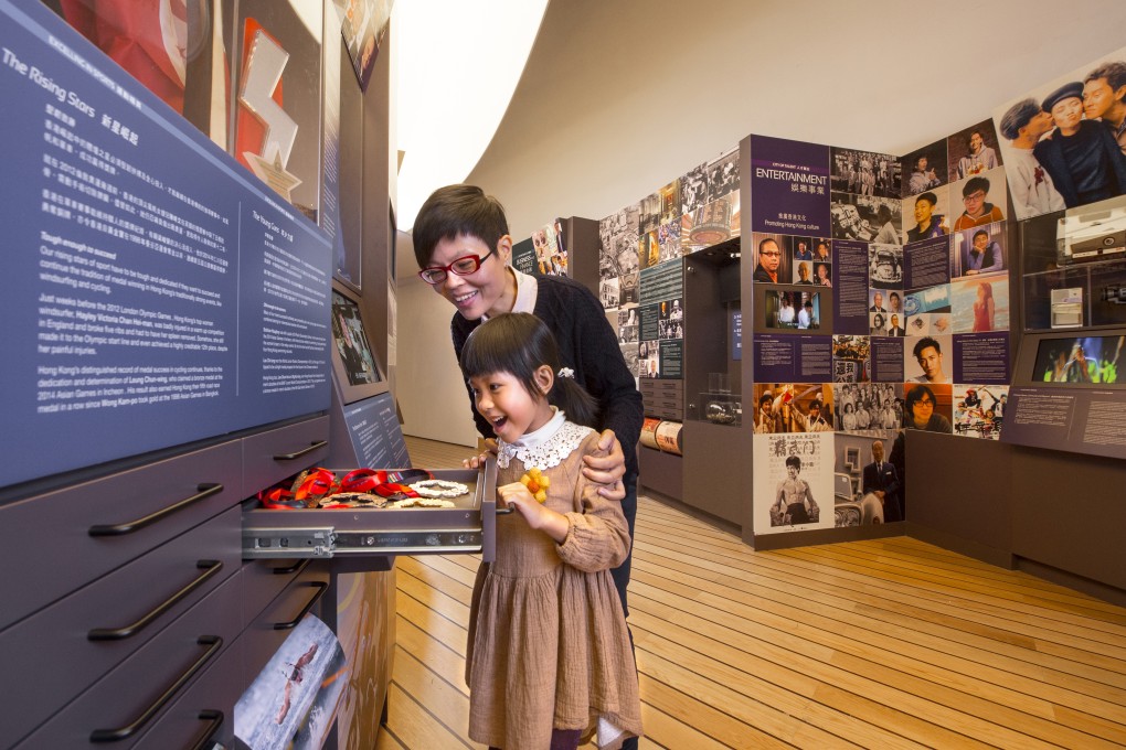 Visitors to the exhibition