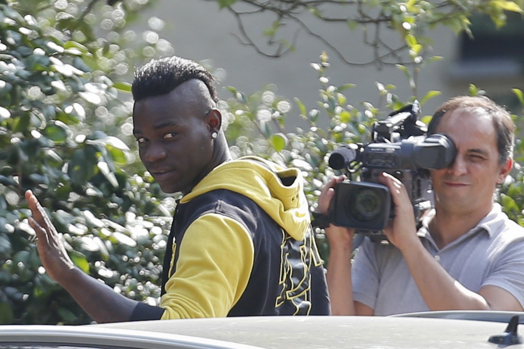 Mario Balotelli has joined AC Milan. Photo: AP