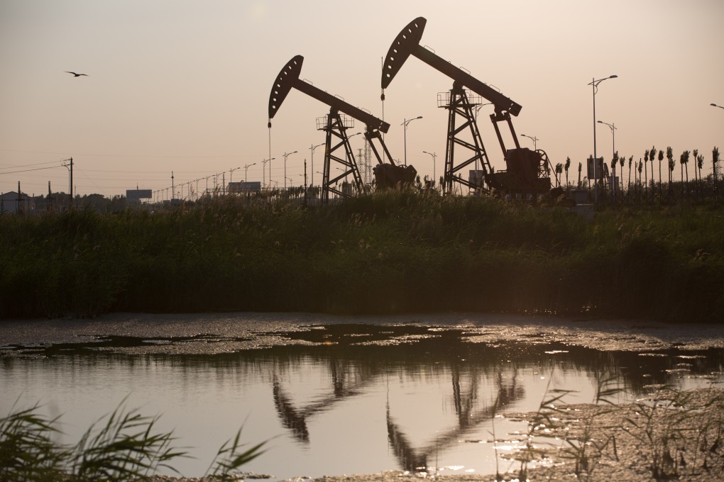 Oil pumps in Daqing, northeast China's Heilongjiang Province, as Anton Oilfield Services said its order book is swelling due to projects in Iraq. Photo: Xinhua