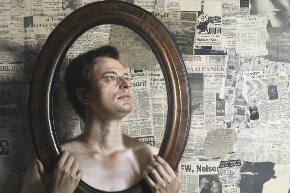 A self-portrait by South African artist Jaco van Schalkwyk, who will be taking part in the Beijing International Art Biennale next month.