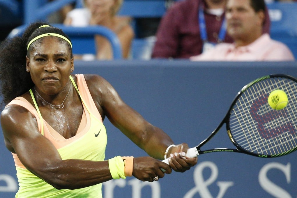 Serena Williams sang 'Under the Sea', from 'The Little Mermaid'. Photo: AP