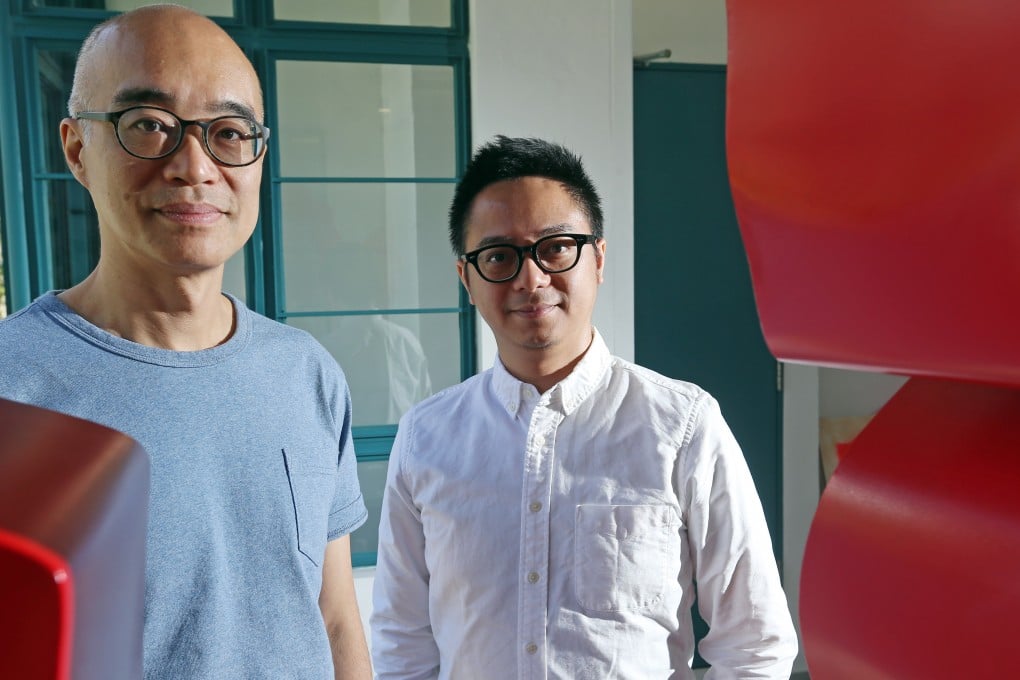 David Yeung (left) and Cedric Chan appear in '1587, A year of no significance'. Photo: K. Y. Cheng