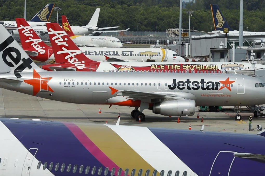 In Singapore, budget airlines account over 25 per cent of the market. Photo: Reuters