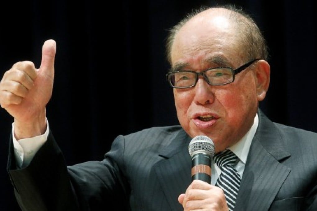 Former Taiwanese premier Hau Pei-tsun says the mainland government has downplayed the dominant role that Nationalist forces played in defeating the Japanese military during the second world war. Photo: SCMP Pictures