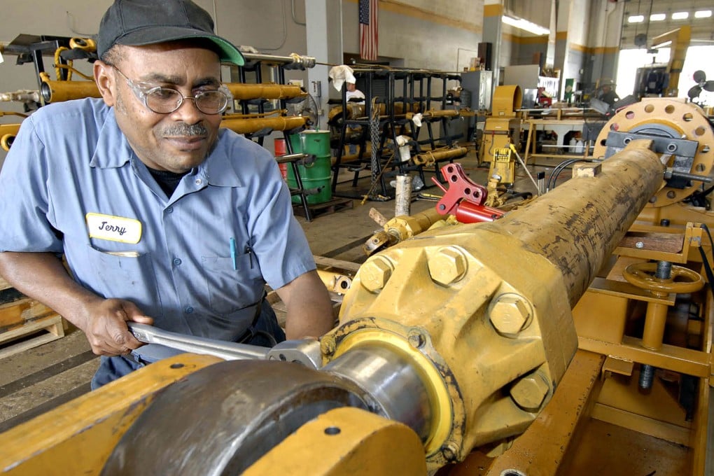 A build-up in inventory will likely weigh on US growth in the third quarter, but the blow could be softened by rebounding business investment in capital goods. Photo: Bloomberg