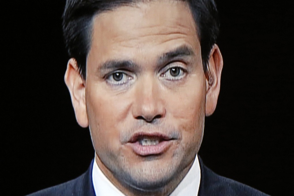 Republican presidential hopeful Marco Rubio. Photo: AP