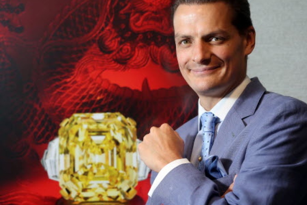 Graeme Thompson, head of jewellery for Bonhams Asia, says affordable luxury needn't mean lower quality. Photo: KY Cheng