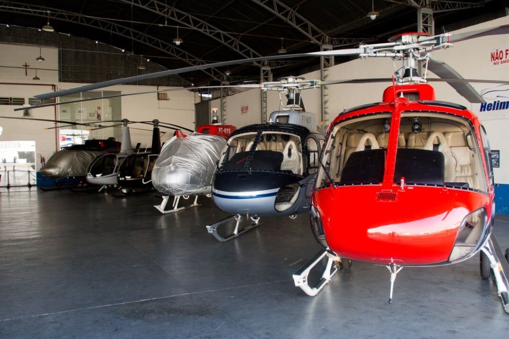 Demand for helicopter taxis has plunged. Photo: Heriberto Araújo