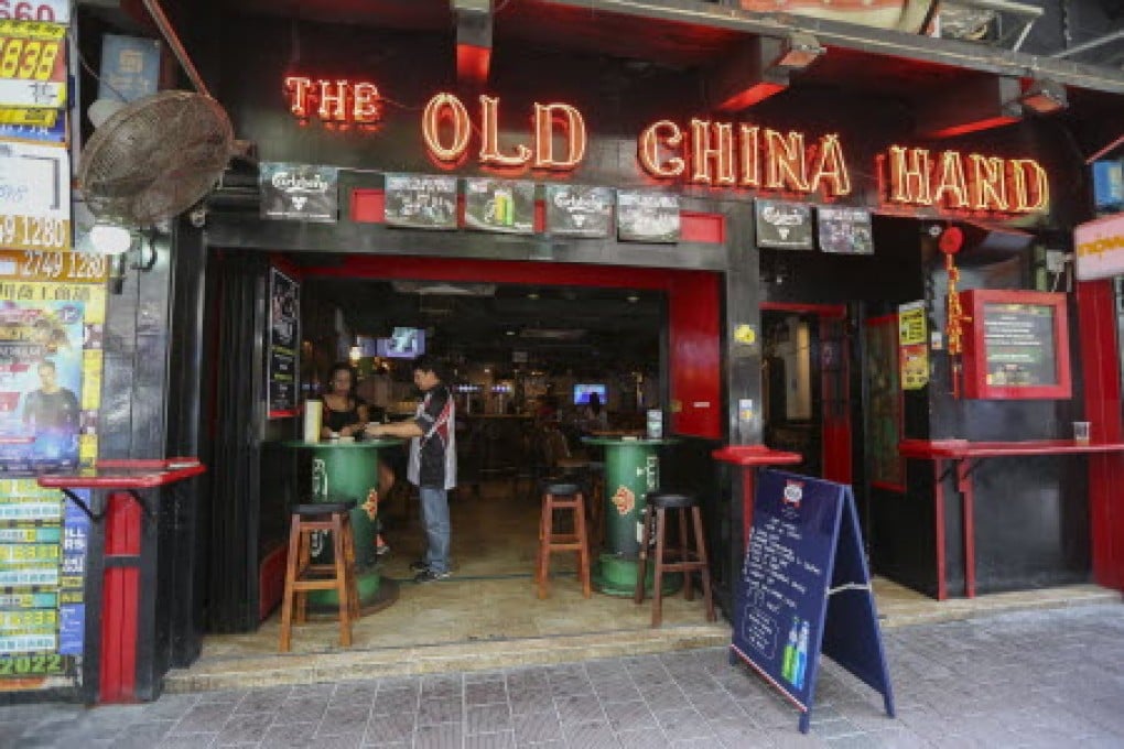 The Old China Hand in its old location in Lockhart Road, Wan Chai. Photo: Nora Tam