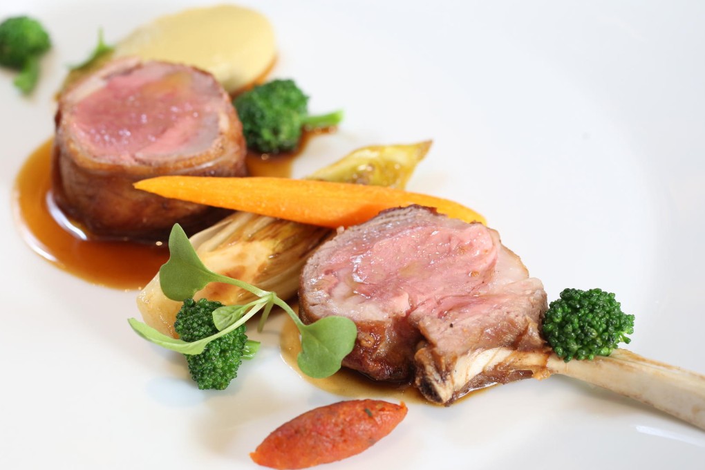 Divine Greffeuille AAA lamb at 8 ½ Otto e Mezzo Bombana at Galaxy Macau.
Photos: Paul Yeung
