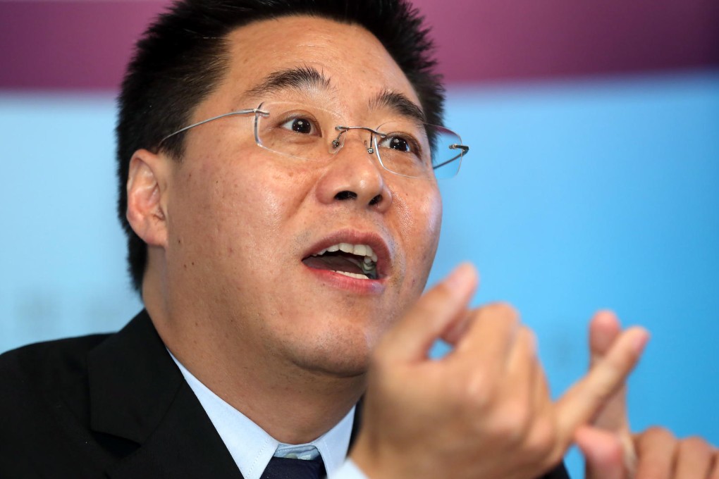 China Everbright's Chen Shuang will only serve as an interim chief executive at CALC, which he says is 'well run'. Photo: Edward Wong