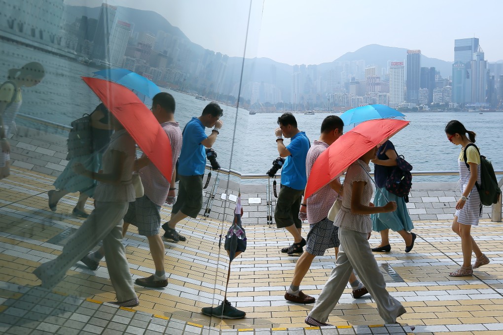 There is no better place than the Tsim Sha Tsui waterfront to take in the view of Hong Kong Island's stunning skyline. Photo: Edmond So