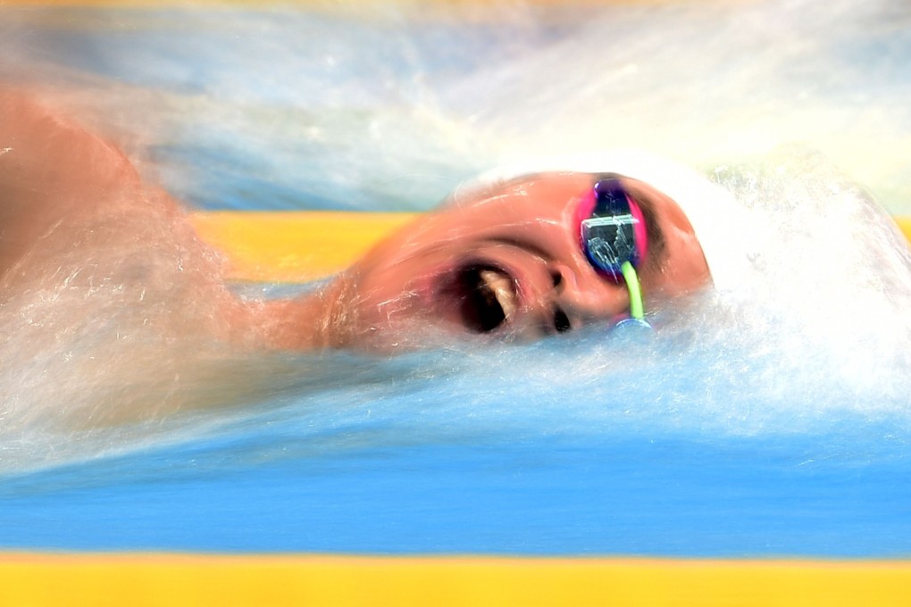 China's Sun Yang competing at the world championships in Kazan, Russia, last month. Sun is on the wish-list for the Hong Kong leg of the World Cup. Photo: AFP