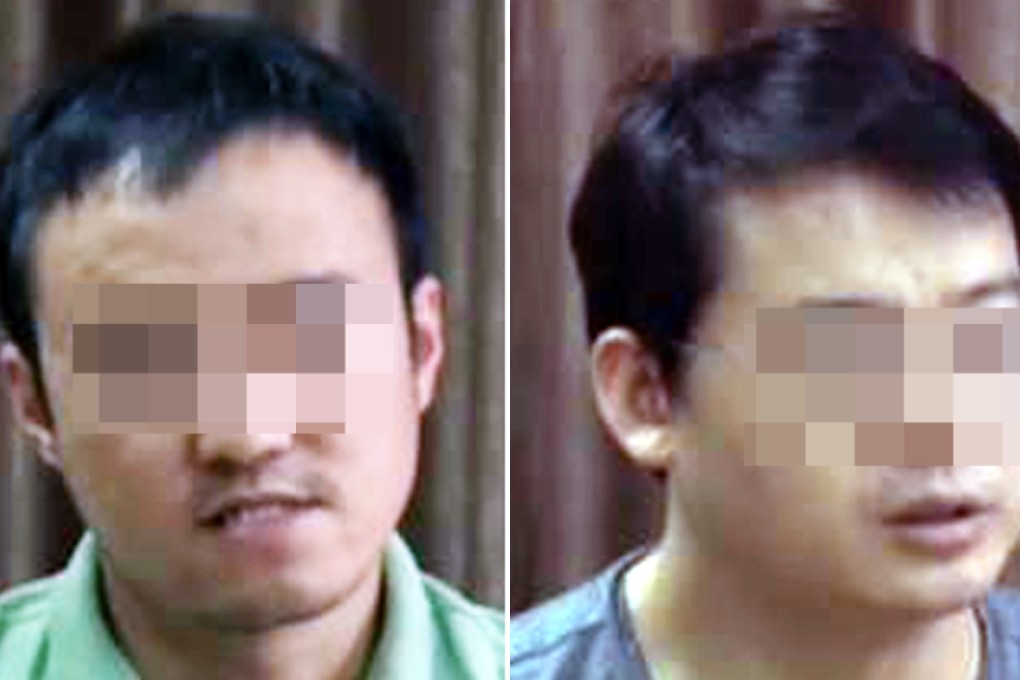 Financial journalist Wang Xiaolu (left) and CSRC official Liu Shufan (right) on CCTV. Photos: SCMP Pictures