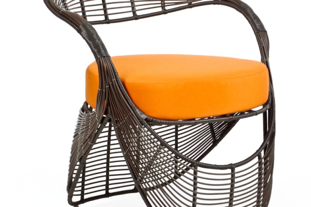 Seat of inspiration from a woman's sandal