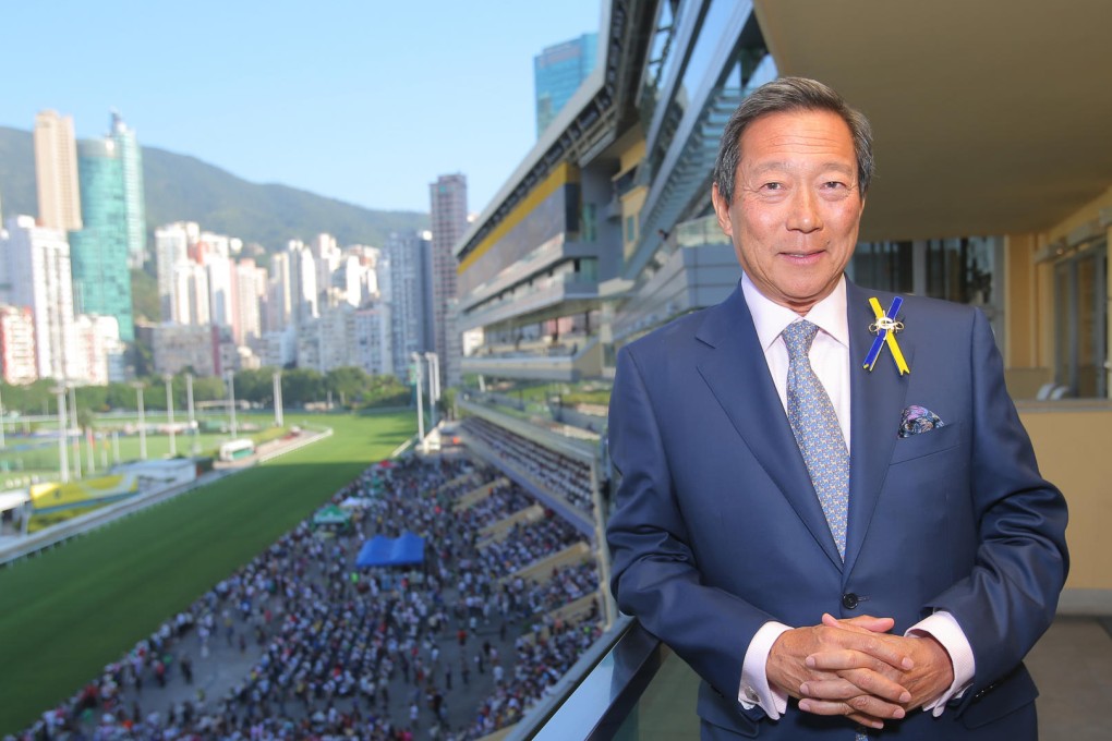 Hong Kong Jockey Club chairman Simon Ip Sik-on