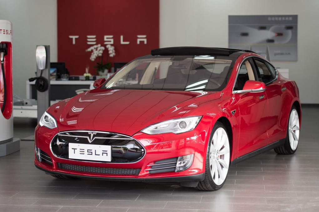 A Tesla Model S car on display at a showroom in Shanghai. Serial entrepreneur Elon Musk has launched spacecraft into orbit, but popularising his Tesla electric cars in China is proving to be tougher than rocket science. Photo: AFP