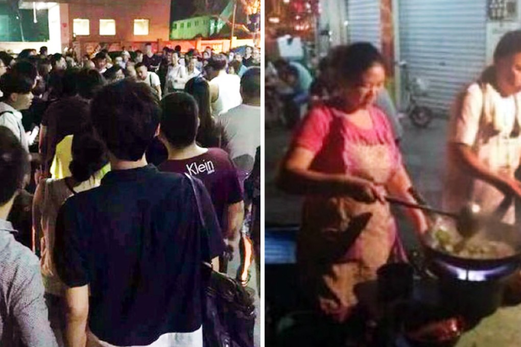 The couple run their business between 12 am and 5am every night for a decade. A huge amount of people has been attracted queuing for food after it started promoting itself on social media.