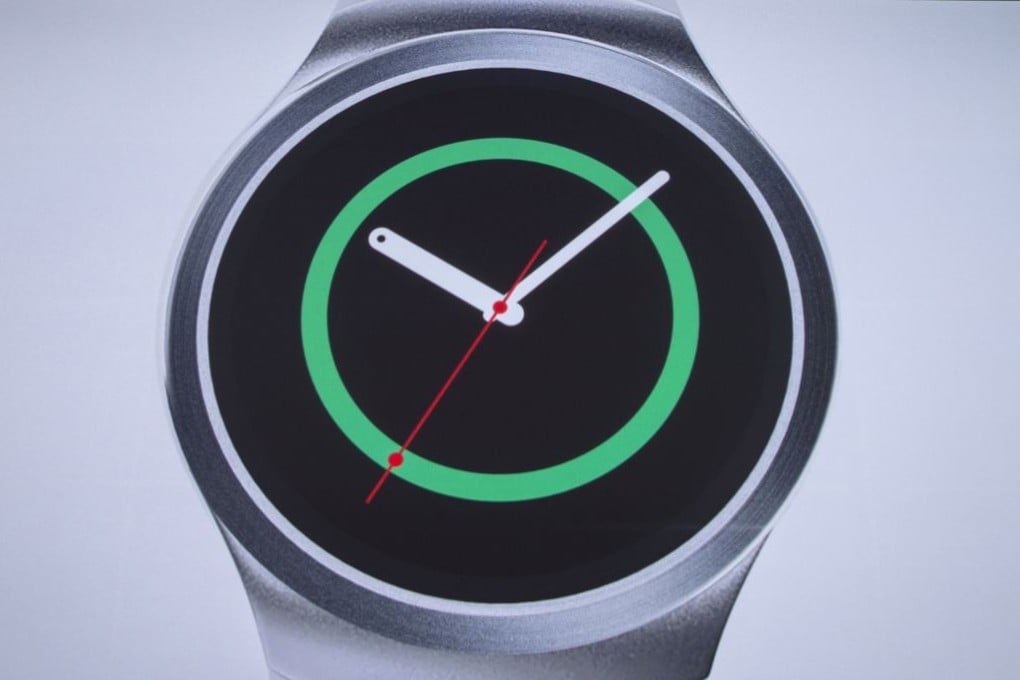 The new Samsung Gear S2 was previewed at the Samsung Galaxy Unpacked 2015 event in New York on August 13. Photo: Reuters