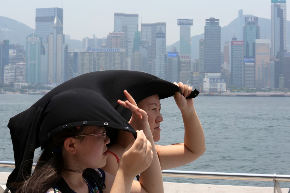 Average temperatures hit 29.3 degrees Celsius last month, the seventh hottest August on record for the city. Photo: Nora Tam