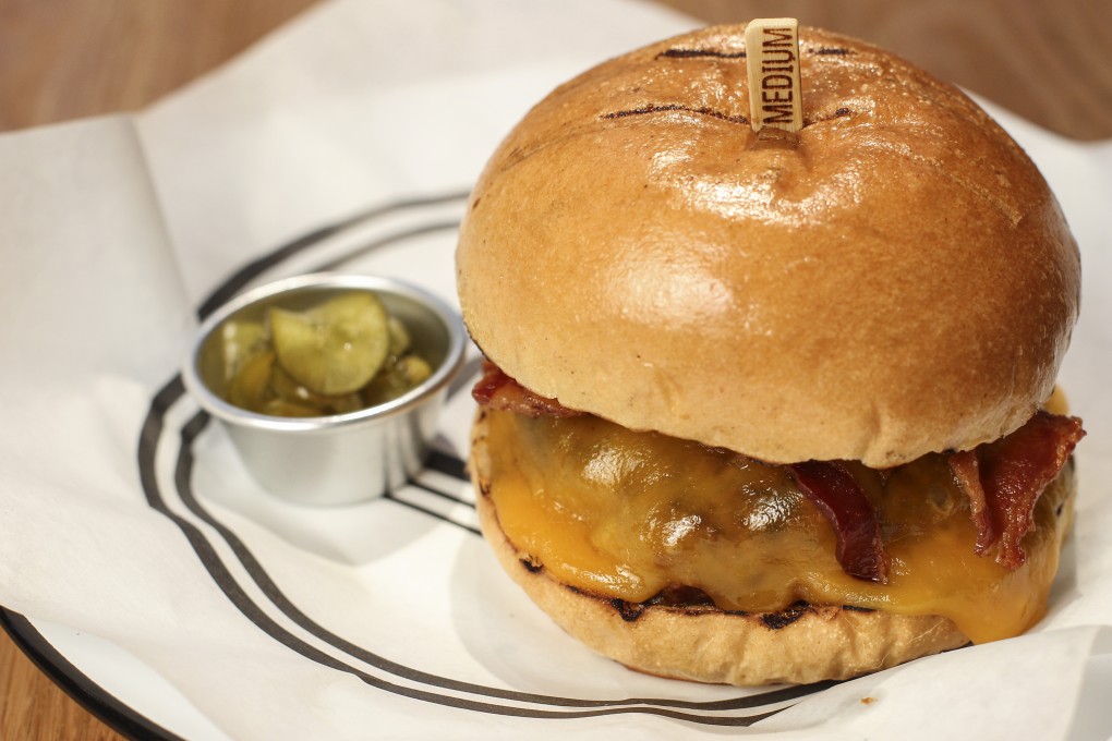 Bacon cheeseburger from Beef & Liberty. Photo: Edmond So