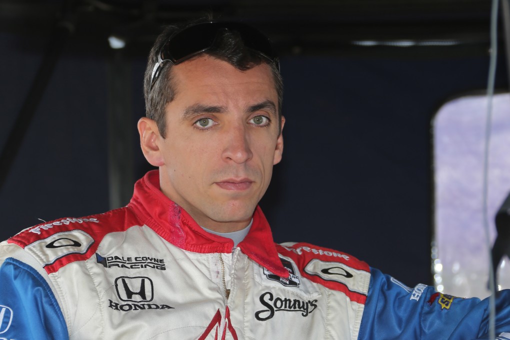 Justin Wilson, 37, died from his injuries after flying debris hit him following a crash at the Pocono circuit in the  IndyCar 500 series. Photos: AP