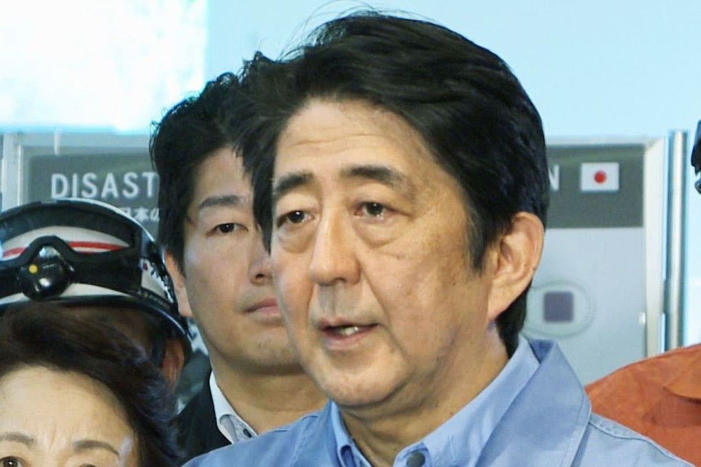 Japanese Prime Minister has come under fire from China and South Korea for offering a watered down apology for wartime aggression. Photo: Kyodo