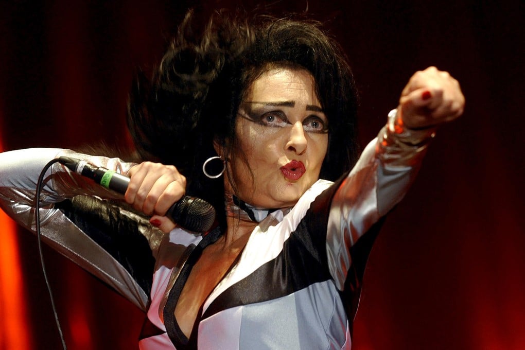 Siouxsie Sioux performing in 2008. Photos: Corbis; AFP