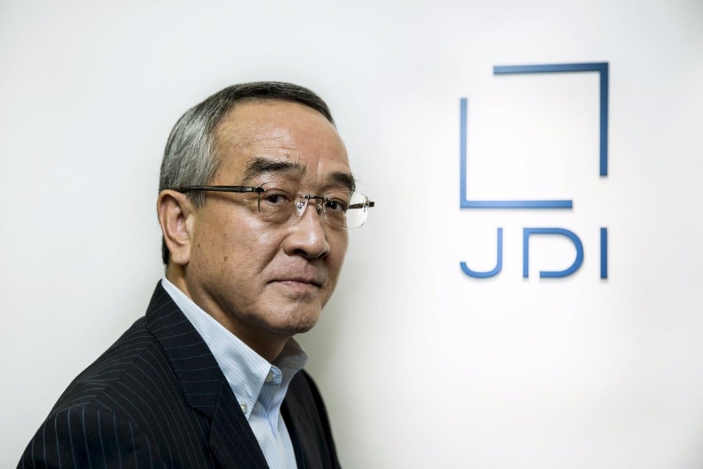 Japan Display chief executive Mitsuru Homma said the company was not currently considering a merger with Sharp. Photo: Reuters
