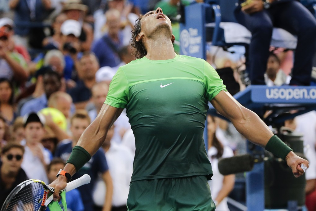 Rafael Nadal battled past Diego Schwartzman, of Argentina, in three sets. Photo: AP