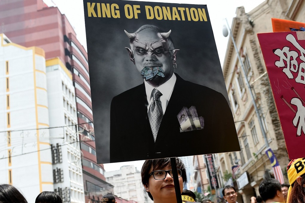 Tens of thousands took to the streets of Kuala Lumpur last week to demand the resignation of Prime Minister Najib Razak over a corruption scandal. Photo: AFP