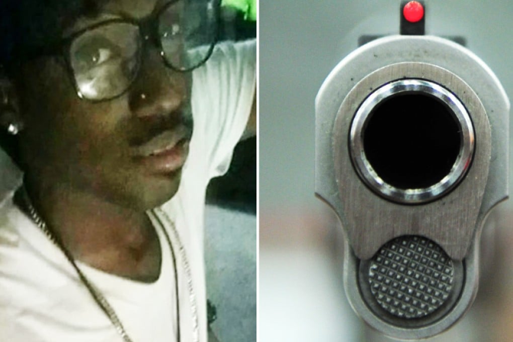 Deleon Alonso Smith was reportedly posting pictures of himself online, posing with a gun, when the weapon fired and killed him. Photo: AFP