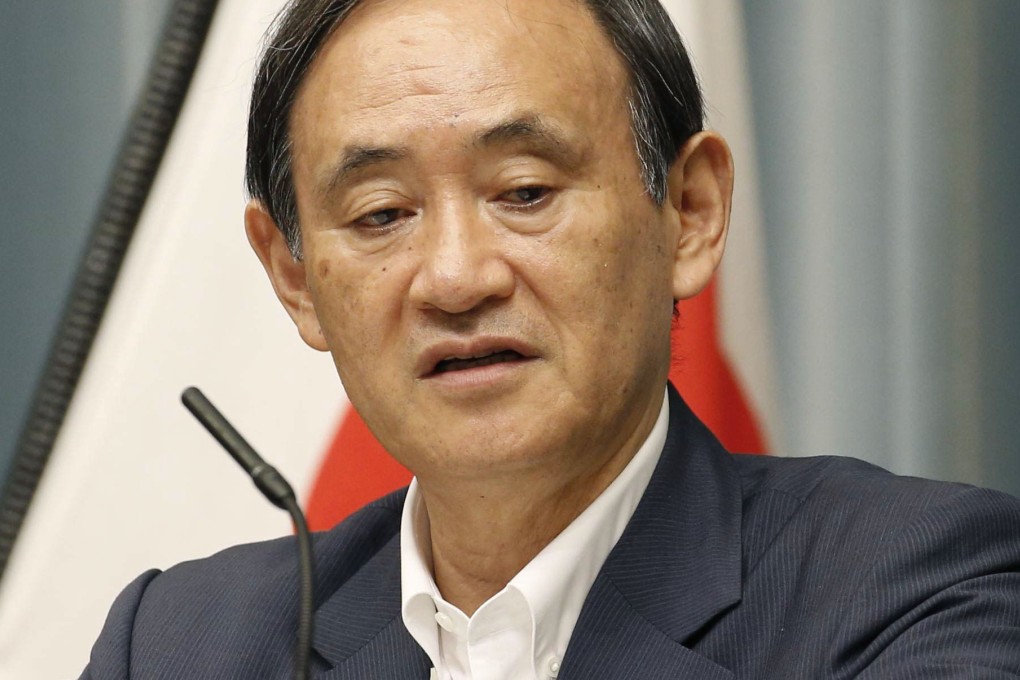 Chief Cabinet Secretary Yoshihide Suga says Japan's position is that China should not "excessively focus on its unfortunate past". Photo: Kyodo
