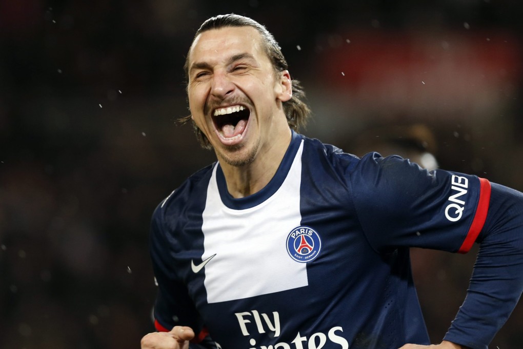 Zlatan Ibrahimovic played for AC Milan between 2010-2012 winning a Serie A title. Photo: EPA