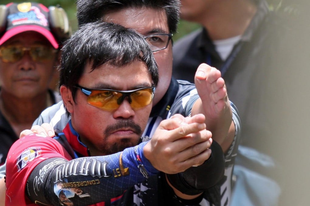 Manny Pacquiao is aiming for a 2016 ring return. Photos: EPA