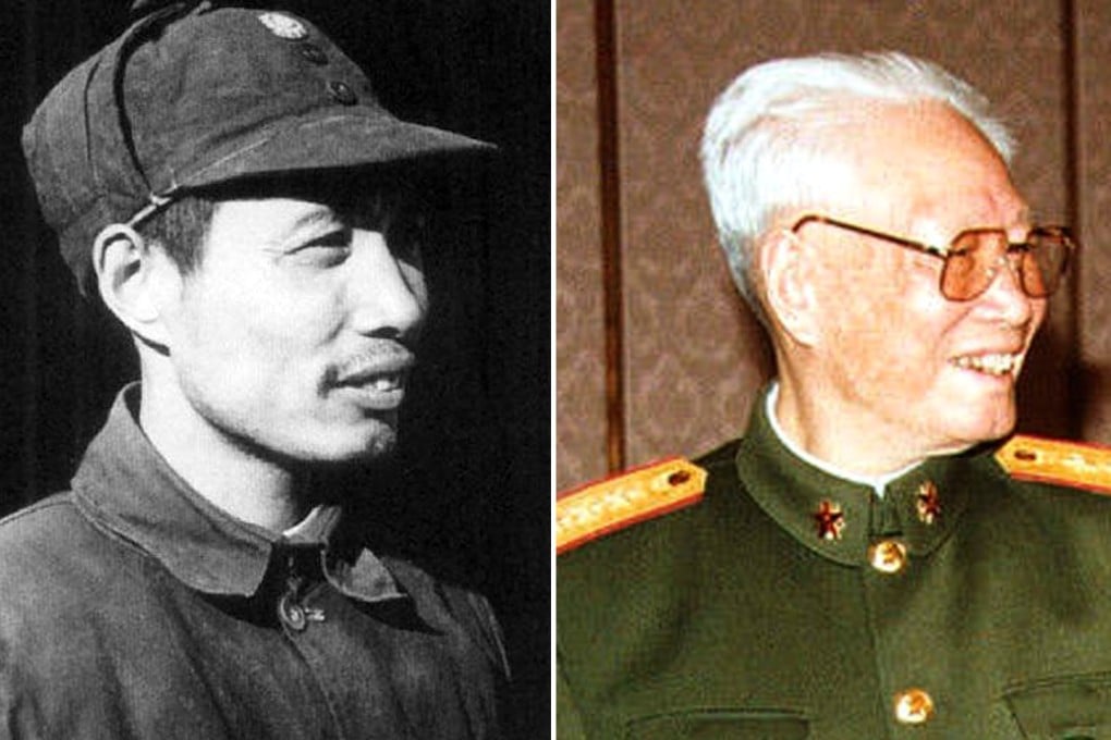 Zhang Zhen, as a younger man and later in life. File Photo