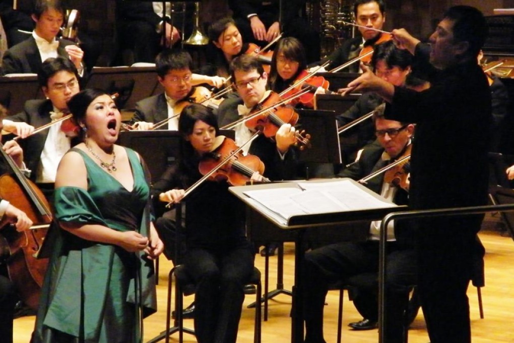 Chinese soprano He Hui will sing the lead in Tosca. Photo: SCMP Pictures