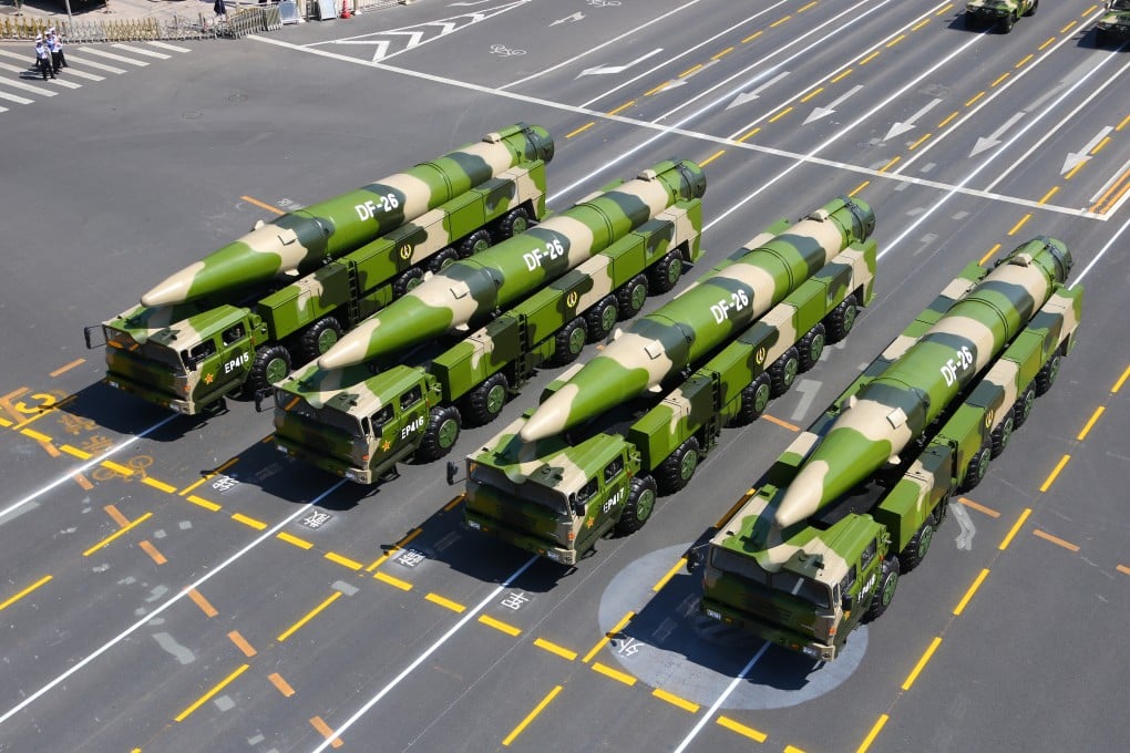 China's missiles may have earned the Chinese leadership some wows but not market confidence. Photo: Xinhua