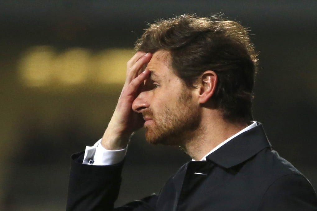 Zenit St Petersburg coach Andre Villas-Boas was sent off after the incident. Photo: Reuters