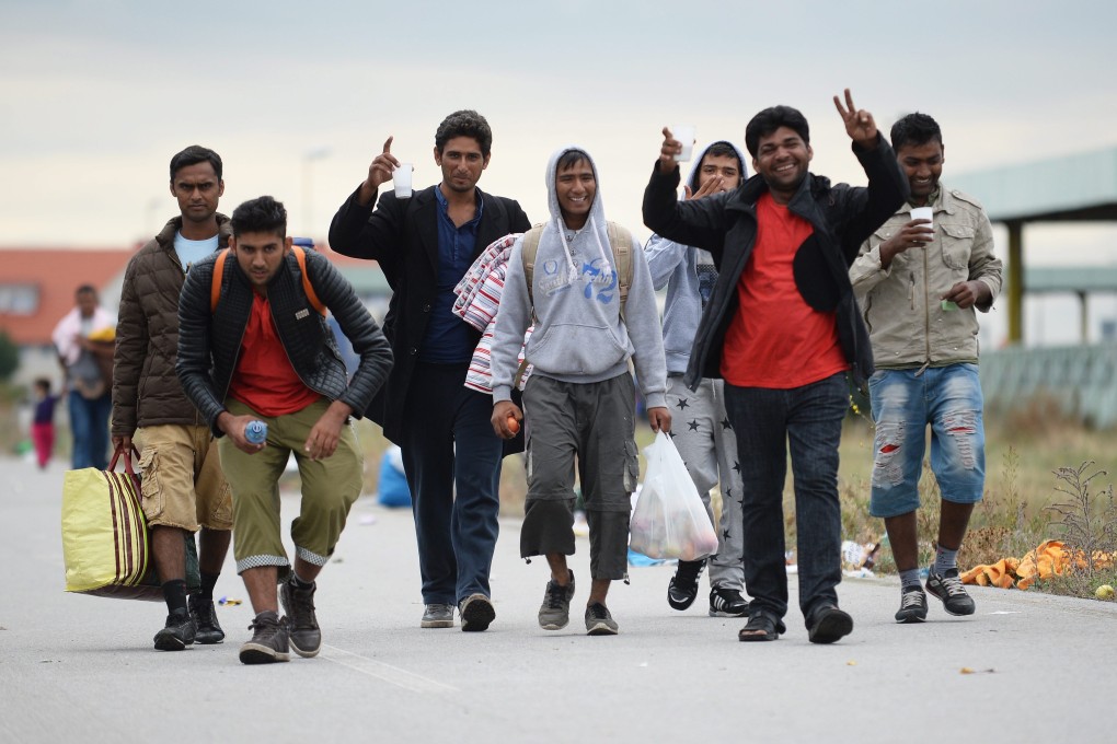 Refugees have been flooding into Western Europe from Africa and the Middle East. Photo: EPA