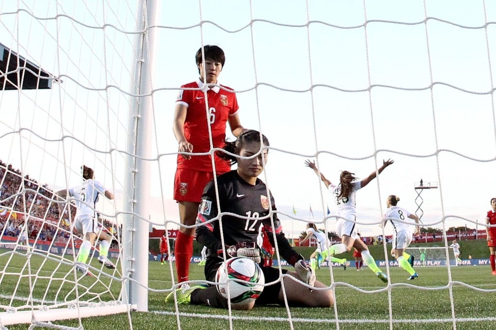 Wang Fei was one of China's most impressive performers at the 2015 World Cup, despite their quart-er-final loss to eventual winners the US. Photo: AFP