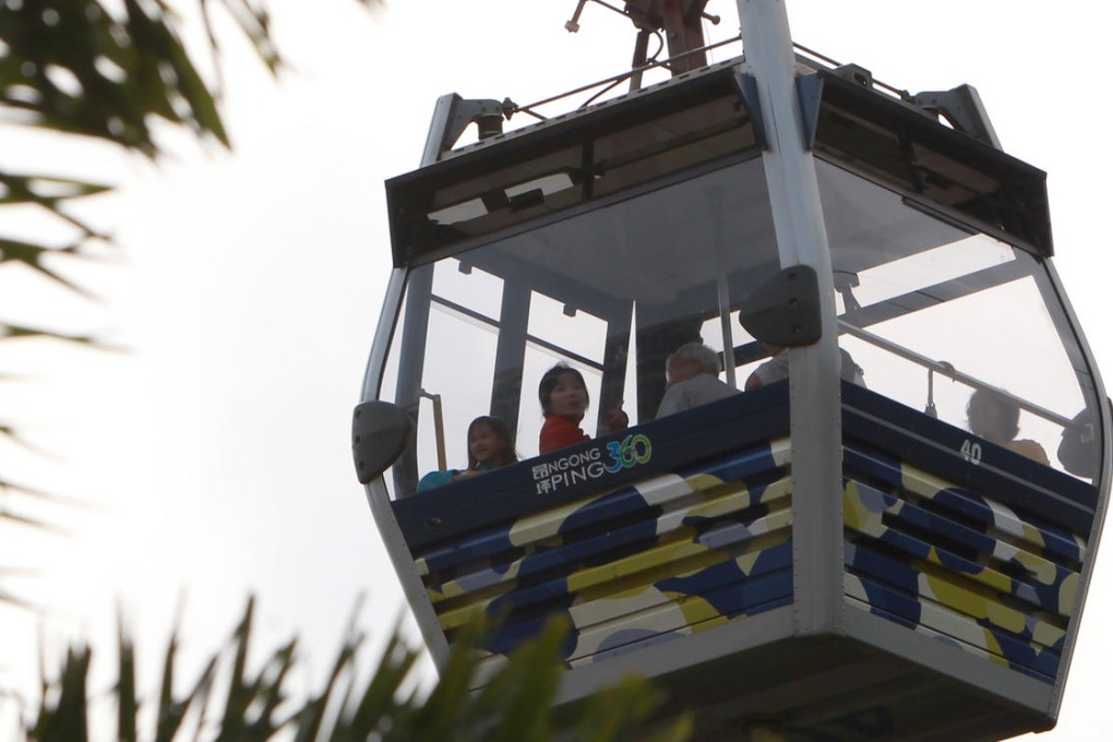 The Ngong Ping cable car may be extended to Tai O. Photo: SCMP Pictures