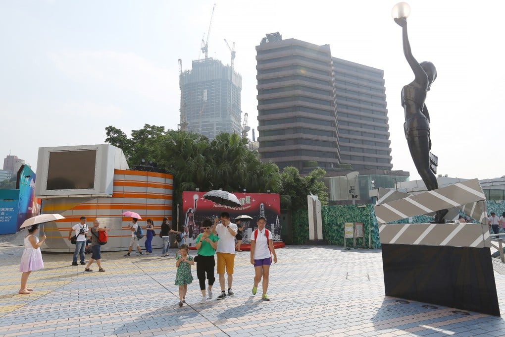 The Avenue of Stars at the Tsim Sha Tsui waterfront. Photo: Edmond So