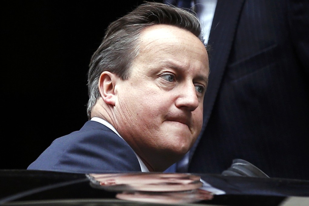 Britain's Prime Minister David Cameron suffered a parliamentary defeat over EU referendum rules - his first parliamentary loss since he was re-elected in May.  Photo: Reuters