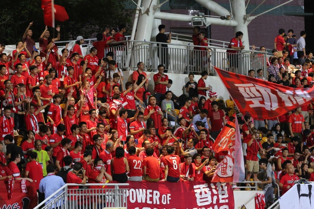 Hong Kong fans. Photo: Edward Wong