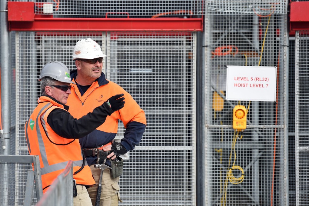 National Australia Bank’s monthly survey of more than 500 firms showed its index of business conditions rose 5 points. Photo: EPA