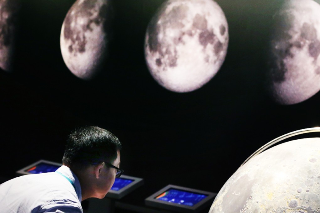 Exhibition on China's Lunar Exploration Programme at Hong Kong Science Museum at Tsim Sha Tsui. Photo: Sam Tsang