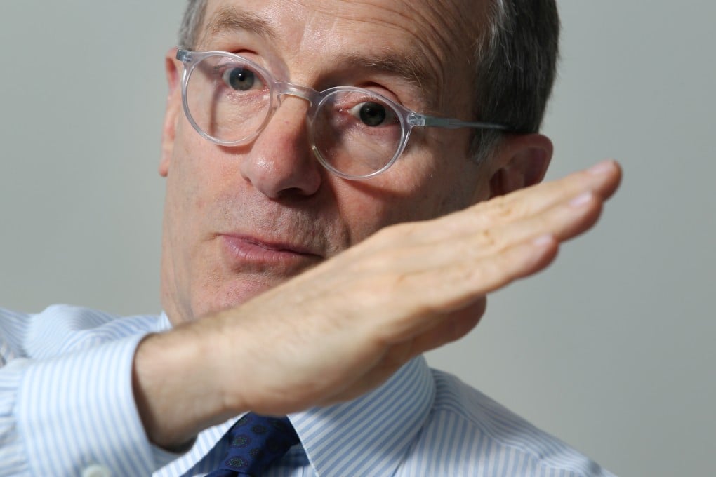 Howard Marks, chairman of Oaktree Capital, with US$103 billion under management. Beijing's recent market intervention was "very acceptable", he says. Photo: SCMP Pictures